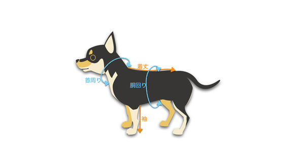 【超小型犬服】タータンチェックパーカー・杢ネップ裏毛 7枚目の画像