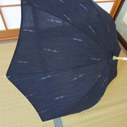 未使用着物から日傘（傘袋付き） 3枚目の画像