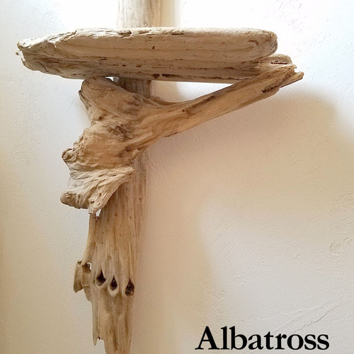 流木 縦型 約99cm 壁掛け キャンドルホルダー キャンドルスタンド エア