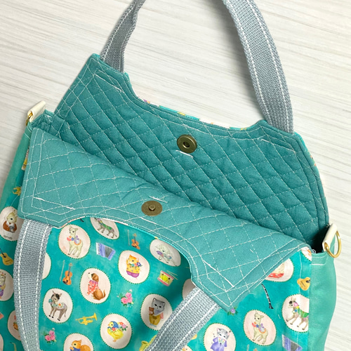 A4サイズ たっぷり収納 ふわコロエッグバッグ ユキエモン