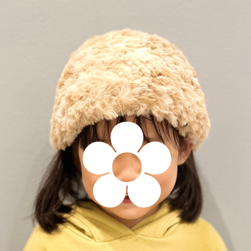 かぎ針 ファーハット ニット帽 バケットハット ハット jolie Min 通販