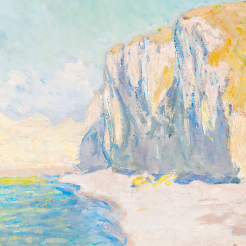 モネ 海 ビーチ 風景画 アートポスター 絵画 アンティーク