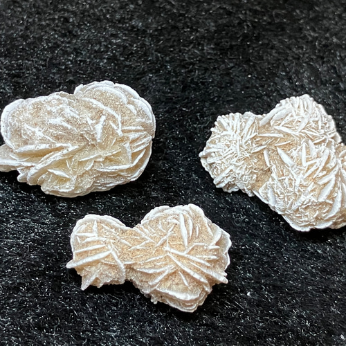 砂漠の薔薇 3点セット他バラあり デザートローズ 砂漠のバラ 3コセット ① その他インテリア雑貨