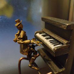 バランス人形　ピアノマン　02 2枚目の画像