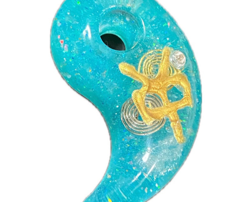 苦手な相手との関係を断ち切る縁切り勾玉オルゴナイト 苦手な相手との関係を断ち切る縁切り勾玉オルゴナイト