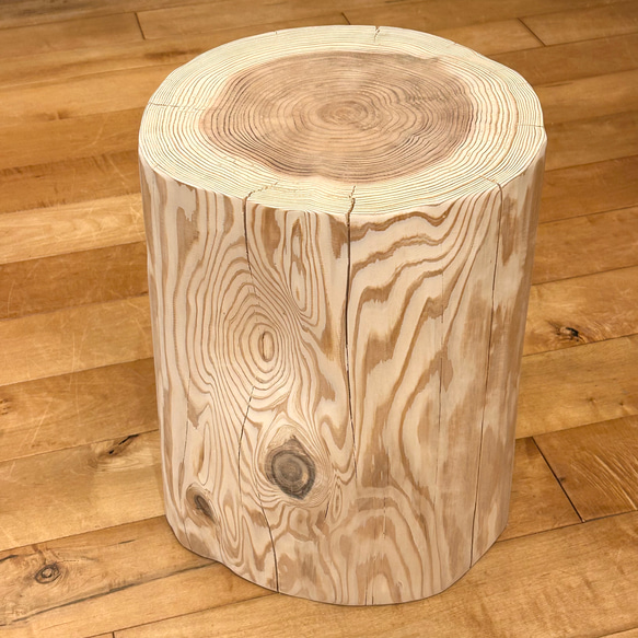 Sugi  Wood  Stool  No.582 1枚目の画像