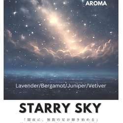 ルーム&ファブリックスプレー "STARRY SKY" 30ml 3枚目の画像