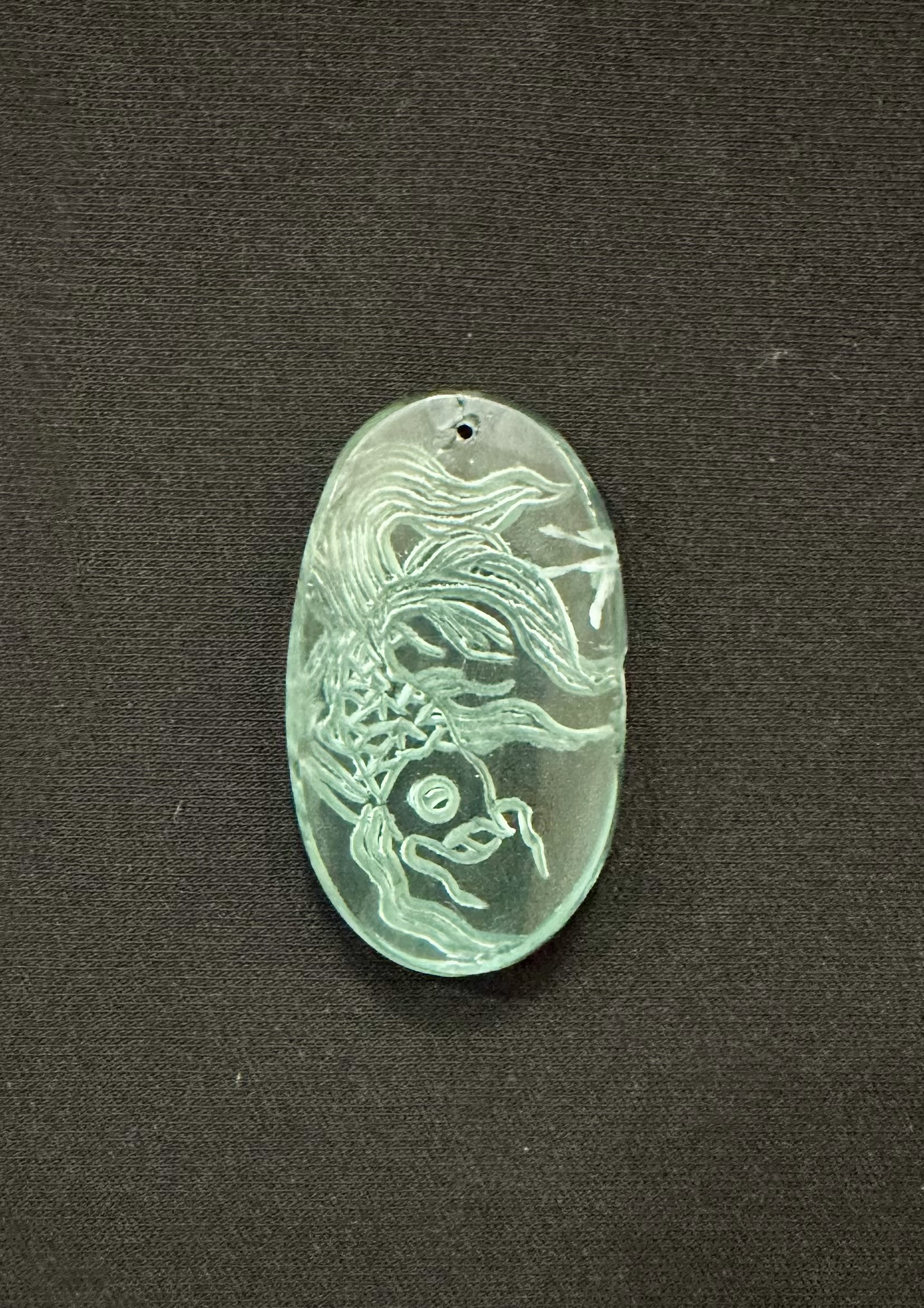 2024.2.19最新作品　清流魚舞