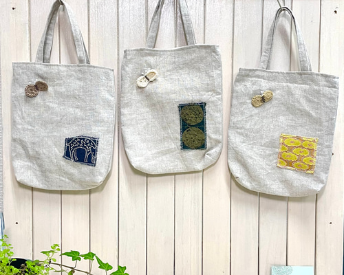 mina perhonen - ミナペルホネン、ハンドメイド、トートバッグ