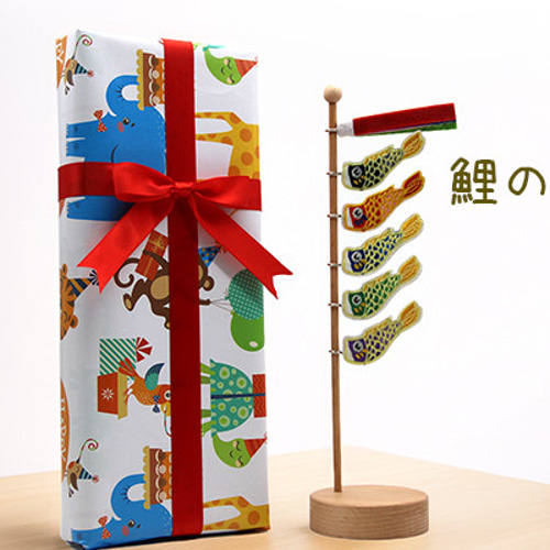 OKBABY こいのぼり 鯉のぼり 置物 玄關 五月人形 端午節句 子供の日 桐