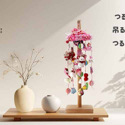 OKBABY つるし雛 つるし飾り 吊るし飾り 吊るし毬 吊るし雛 傘福 雛具
