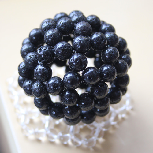 フラーレンクリエーター作 ビーズストラップ ビーズ製品 フラーレン