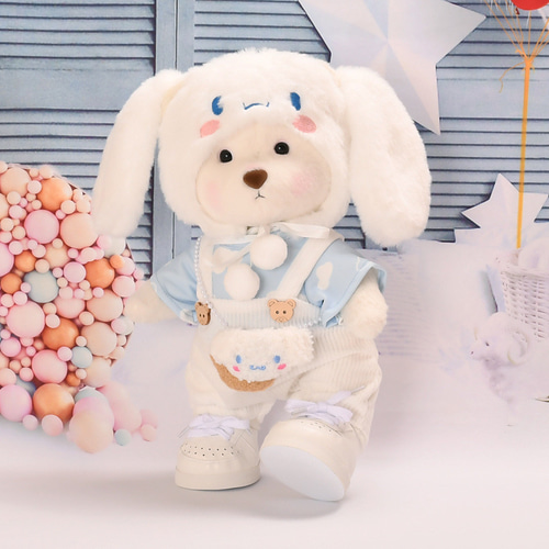 リーナ・ベル用 Sサイズ ぬいぐるみTeddyTales用着せ替え服3点セット