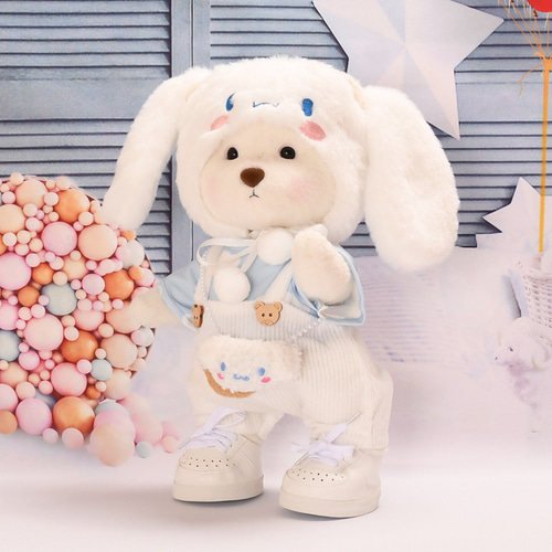 リーナ・ベル用 Sサイズ ぬいぐるみTeddyTales用着せ替え服3点セット