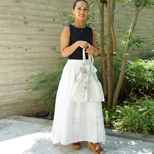 ★Sea NY★ Navy リリアナ アップリケ ミディスカート ヘンケイリブカットソータイトスカート｜WOMEN｜250ISB81-342B