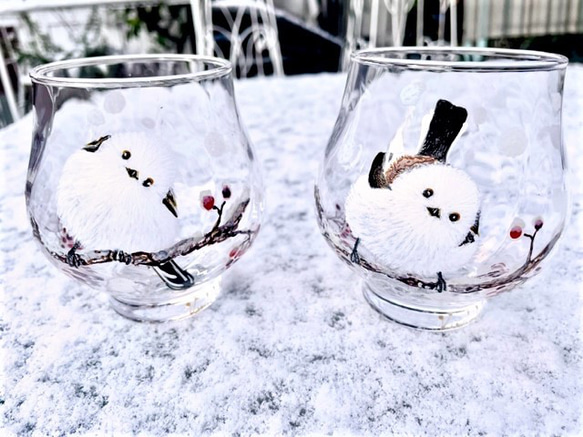 制作Verde belle〗【代理販売】❈〖雪の妖精〗シマエナガ❈A ・Bセット