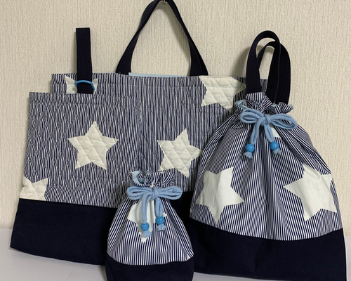 入園・入学 レッスンバッグ シューズケース 体操服入れ コップ入れ 4  