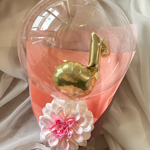 バルーンブーケ　発表会　ピアノ　♪ 送料こみ ピアノ発表会 バレエ発表会 バースデー バルーンブーケ