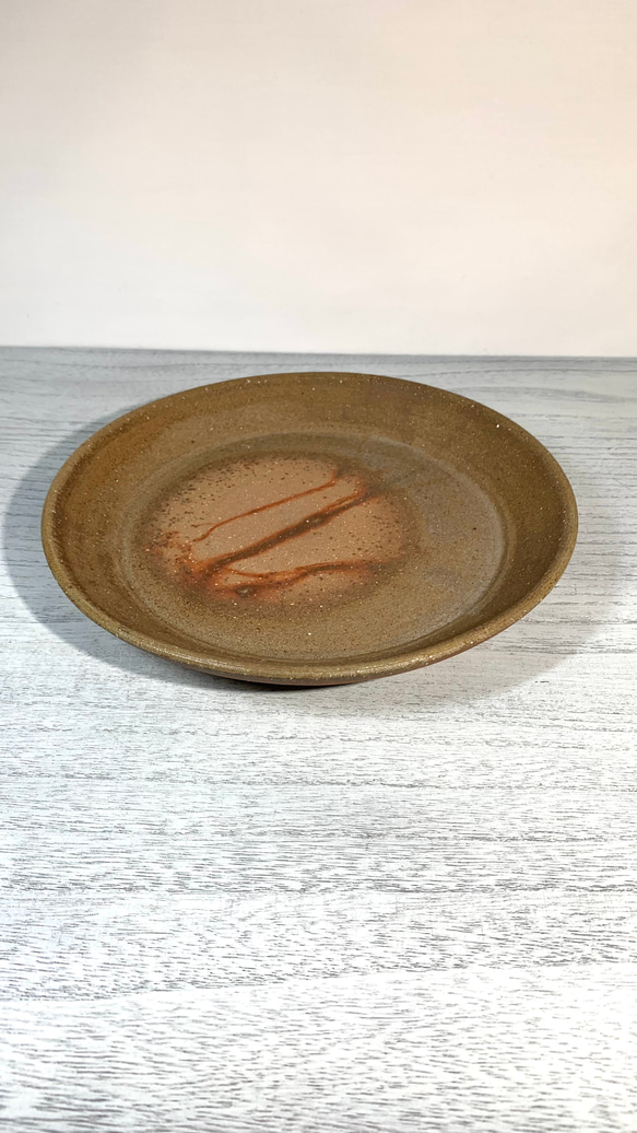 備前焼 丸皿