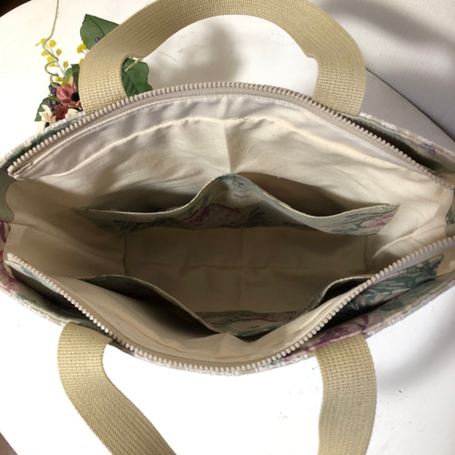 あおりトートバック 少し大き目 リネン トートバッグ tumugi 通販 