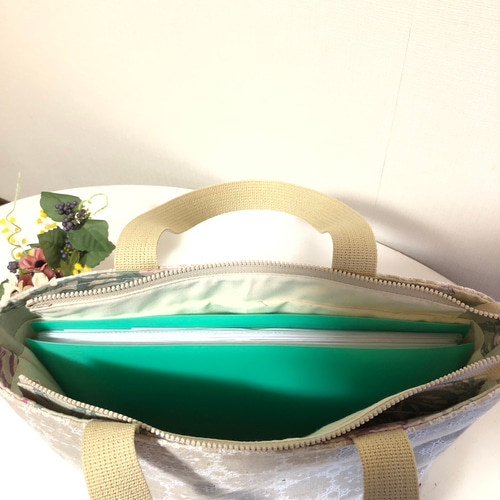 あおりトートバック 少し大き目 リネン トートバッグ tumugi 通販  