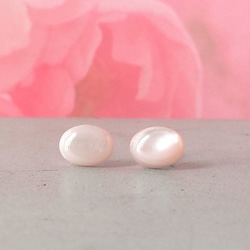 大きめパール✨AAAAA(4A〜5Aパール) 約10〜11mm 優しいオレンジ大粒