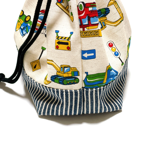 働く車 男の子 レッスンバッグ5セット 男の子レッスンバッグセット