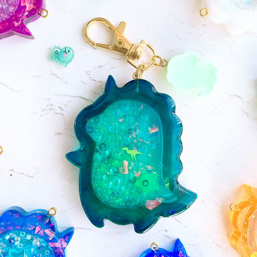 レジン 赤ちゃん 足型 シェイカーモールド シャカシャカ