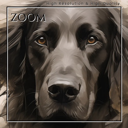 【KENSHIN (犬神) - ラブラドールレトリバー犬 No.3】風水画 アートポスター 犬の絵 犬の絵画 3枚目の画像