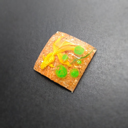 “金”魚　ミニカボション　もしくは無料でヘアピン☆ 6枚目の画像