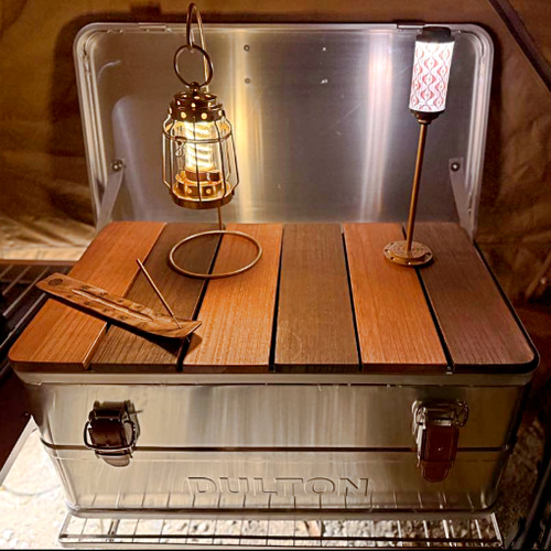 アルミコンテナ DELT/MT 30L用 木製ロールトップ天板 / ダルトン