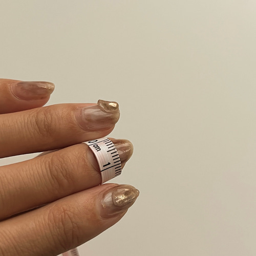 ブラウンベージュうるつやネイルNo.244 ネイルチップ（つけ爪