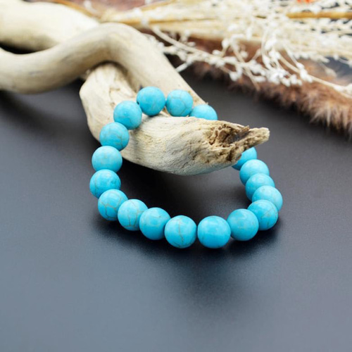 トルコ石ブレスレット（径17cm） 【公式通販】