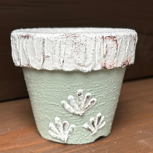リメイク鉢（3号） アンティーク調 一輪挿し・花瓶・花器 べあぐら