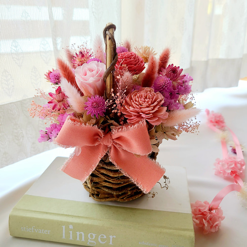 母の日ギフト 数量限定×予約販売 優しさを贈る ピンクリボンとピンク