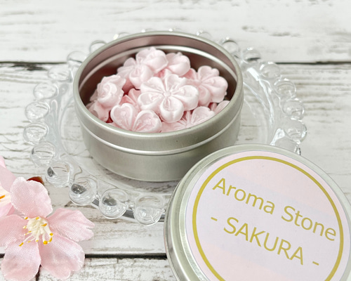 アロマストーン☆SAKURA ver.＊ その他インテリア雑貨 ELIE 通販