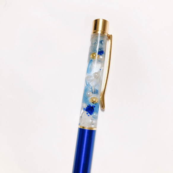 ハーバリウムボールペン4つのうちから1つ選べる　オリジナル　ドライフラワー　ペン　贈り物　プレゼント　ギフト 4枚目の画像