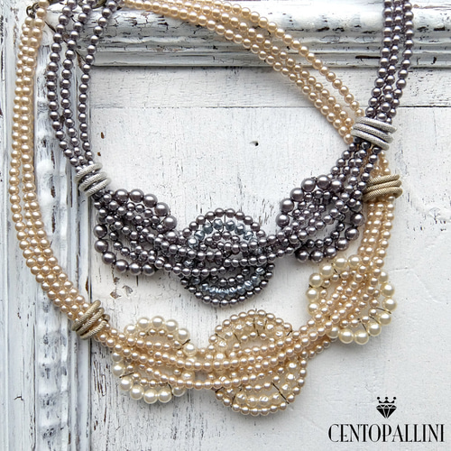 フローライト ハンドメイドネックレス3点 フローライト ハンドメイド