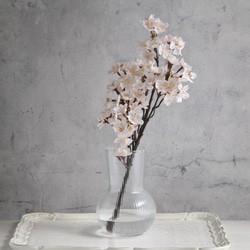 【お家でお花見】淡雪の桜 フェイクウォーターアレンジ 4枚目の画像
