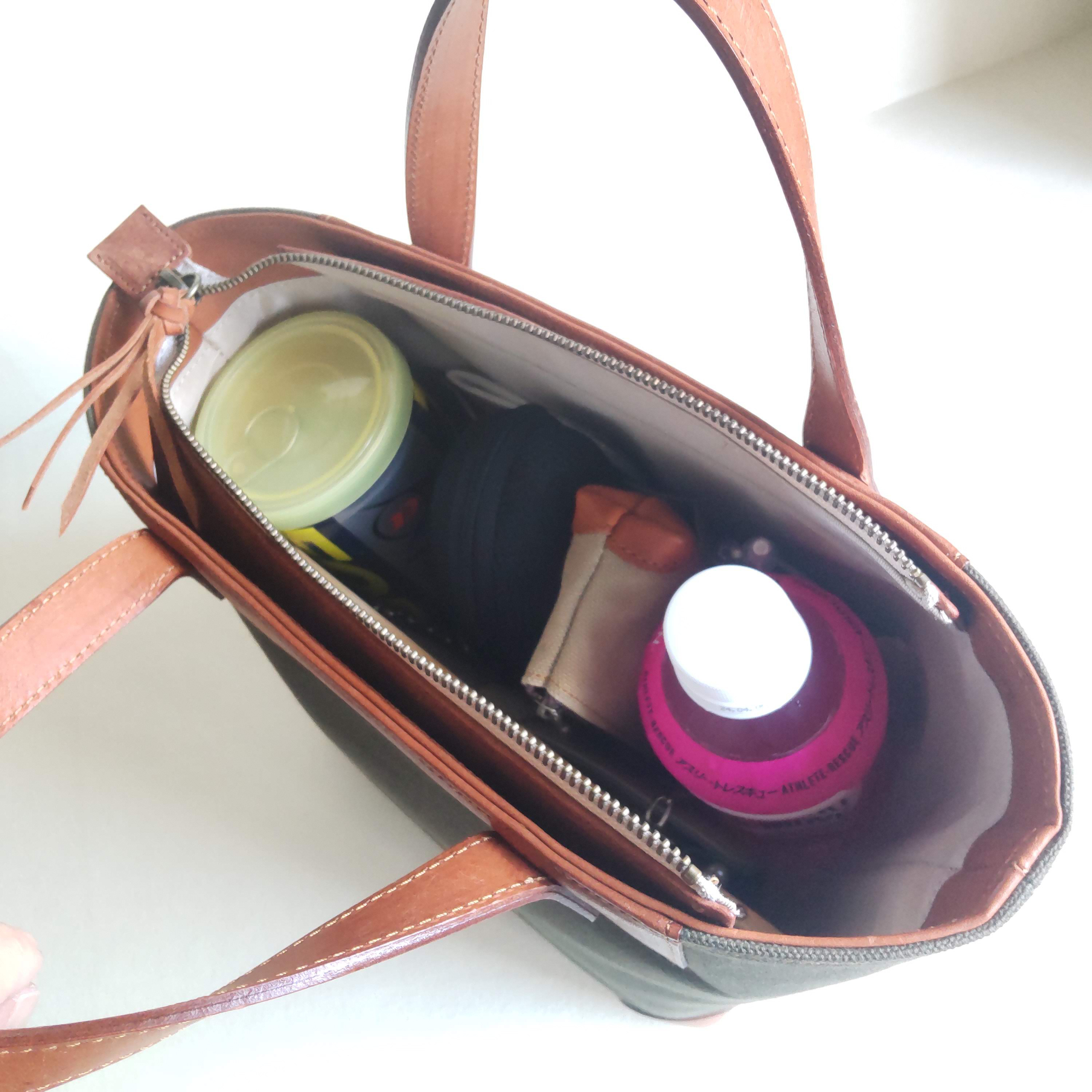 【オーダーメイド】色の組み合わせ自由　革と帆布のオリジナル　ミニトートバッグ