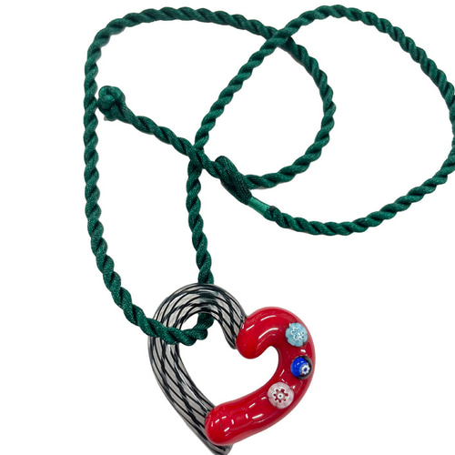 ベネツィアンガラス・ハートペンダントKIT キット Studio Sakami 通販