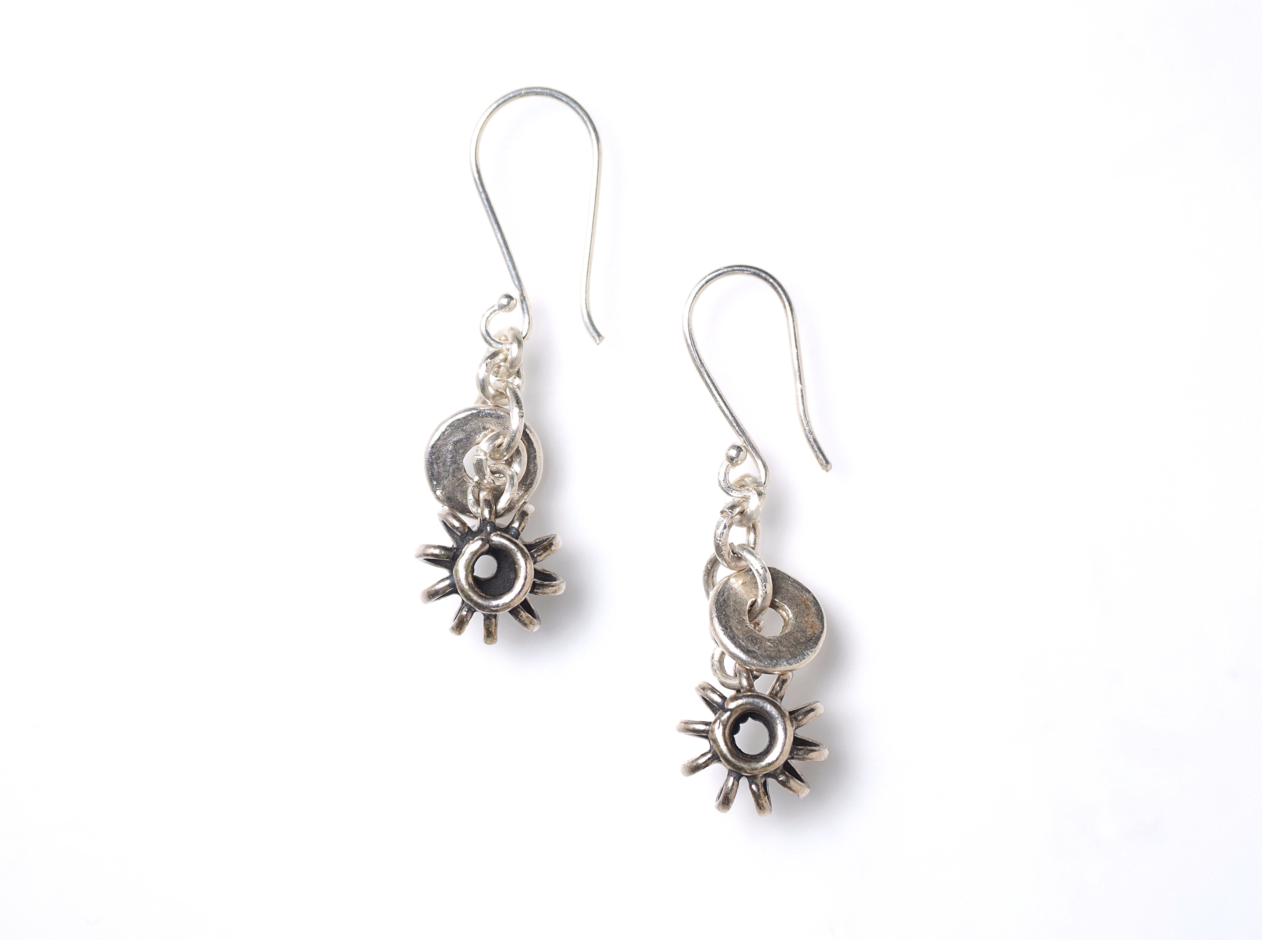 -Donuts・Chain- silver pierce