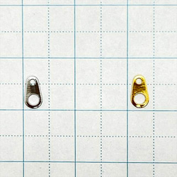 [30 件] 達磨館★金色/6mm★板環板達磨末端零件扣件項鍊 第2張的照片
