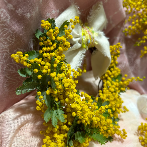 467»◤完売致しました。ありがとうございます◢春リース*アカシア