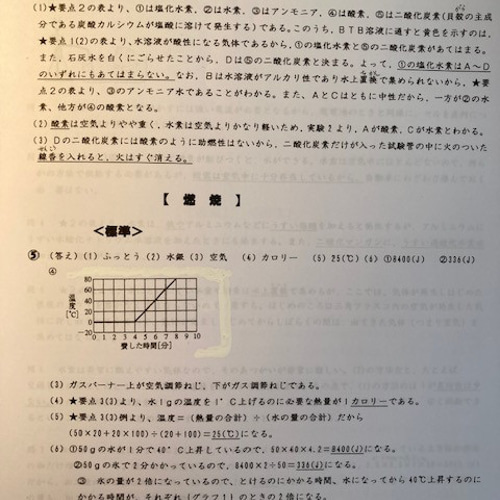 Sｗ１　淑徳与野と浦和明の星女子中学校2025年合格への算数、理科プリント ○浦和明の星女子中学校：2025年新合格への算数と理科プリント