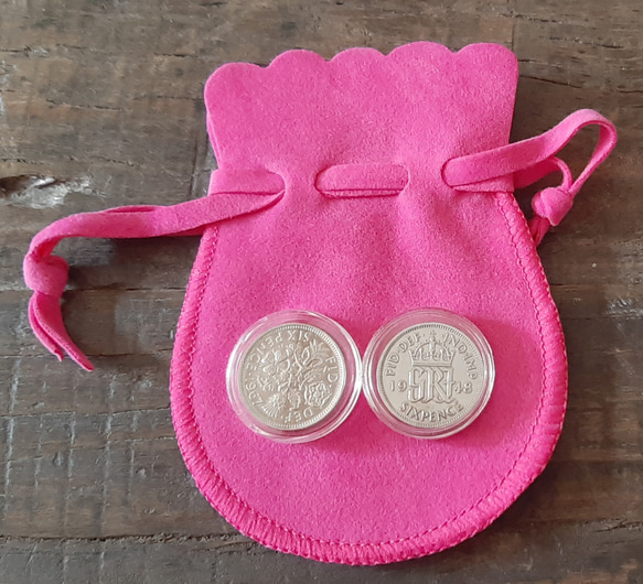 エリザベス女王&ジョージ王のヴィンテージ ウェディングコイン 英国6