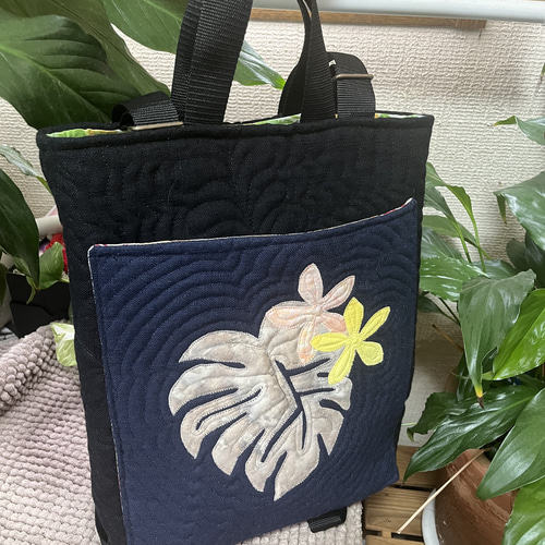 ハワイアンキルトコレクションのバッグ ハワイアンキルト バッグ 完成