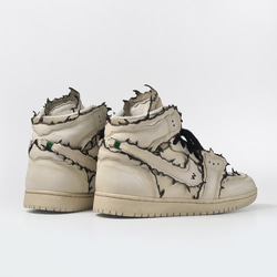 Nike Air JORDAN 1 High-Cut WhiteSand 龍舌蘭 改製(不含鞋) 第3張的照片