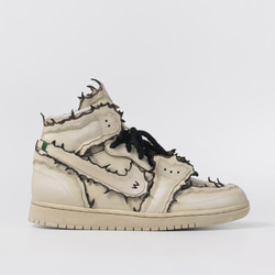 Nike Air JORDAN 1 High-Cut WhiteSand 龍舌蘭 改製(不含鞋) 第2張的照片