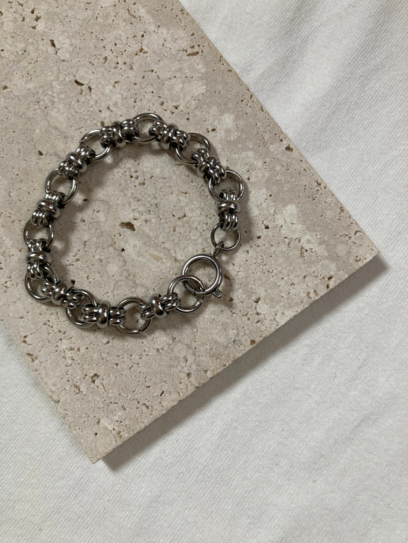 ーdesign chain braceletー　サージカルステンレス　チェーンブレスレット　チェーンネックレス　 9枚目の画像